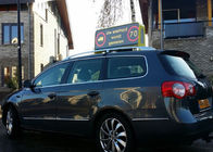 Het kleine Auto LEIDENE Aanplakbord ondertekent 3G-LEIDENE Taxi Hoogste Tekens voor Commerciële Reclame