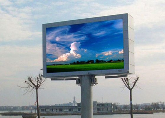 P6 Reclamebord enkel- of dubbelzijdige afstandsbediening voor buiten