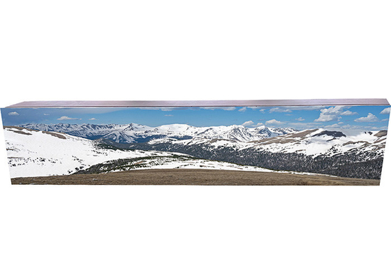 Gepersonaliseerde banner P2.5 P4 Advertentie LED-scherm Full Color Support Video