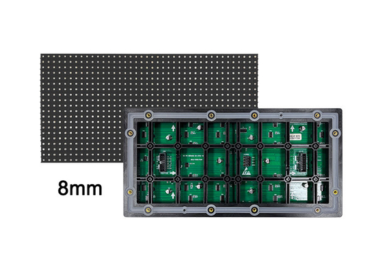 Gepersonaliseerde kastgrootte Outdoor LED-module P2.5 P4 P8 P10 voor buitenwandbord