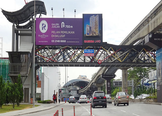 De asynchrone Openlucht Volledige Kleur leidde Vertoning 3G/LEIDENE van WIFI P8 Vertoning 6000 Waterdichte Neten