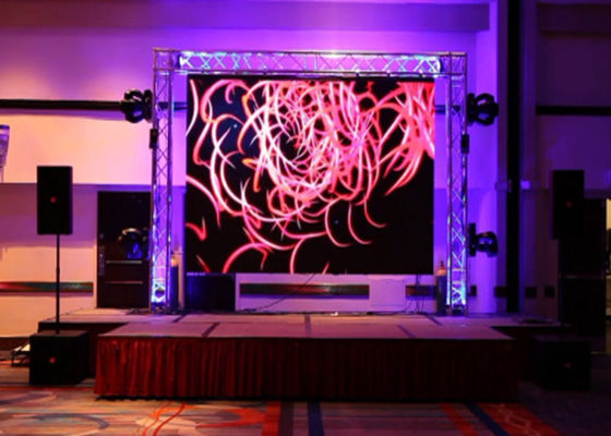 P3 Indoor Rental LED Display Video Wall SMD2121 192x192mm Module voor podiumshows