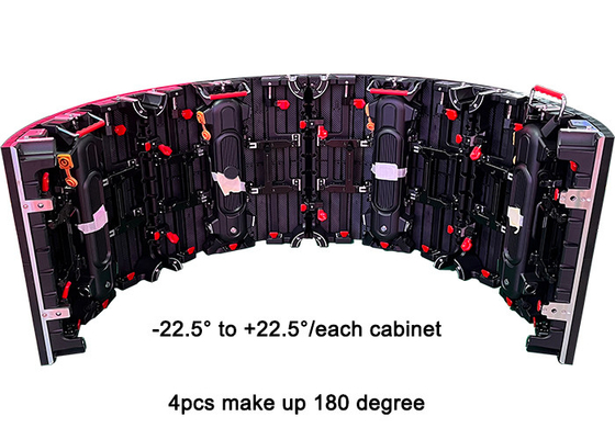 Perfecte Arc Verhuur Scherm Voor Indoor En Outdoor Stage Evenementen 45 graden