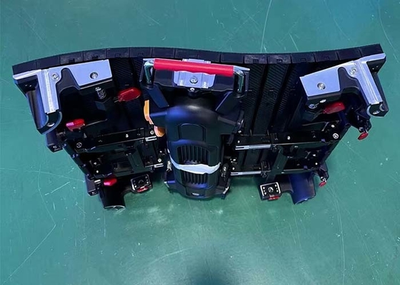 IP43 Indoor P2.9 Rental Led Screen, 7680 refresh rate bewegende en gebogen achtergrond voor podium evenementen