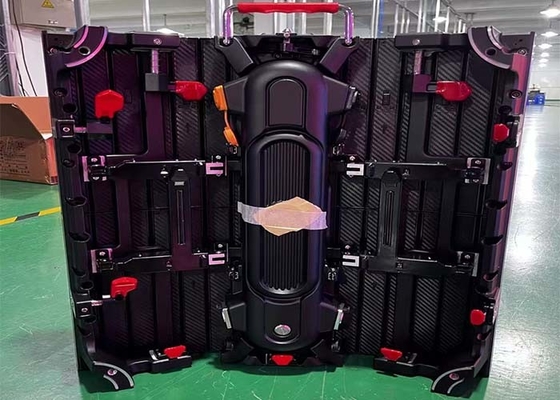 IP43 Indoor P2.9 Rental Led Screen, 7680 refresh rate bewegende en gebogen achtergrond voor podium evenementen