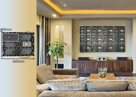 Home Theater Aluminium lichtgewicht LED-scherm naadloos Gemakkelijke installatie