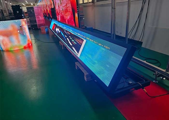 P4 Hoge helderheid Buiten Elektronisch Advertentie Scherm Front Flip Box