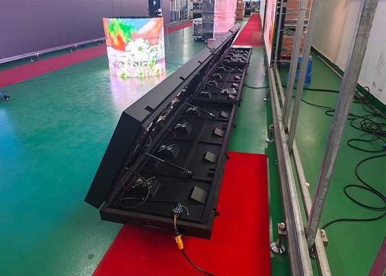 P4 Hoge helderheid Buiten Elektronisch Advertentie Scherm Front Flip Box