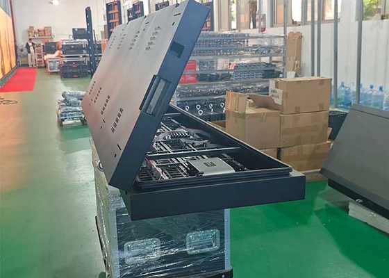 P4 Hoge helderheid Buiten Elektronisch Advertentie Scherm Front Flip Box