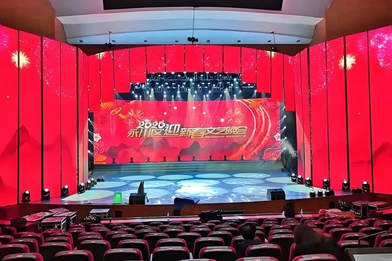 P3.9 Indoor Lease LED panelEnergie-efficiëntie 7680Hz vernieuwingssnelheid voor auditoriums en tentoonstellingen