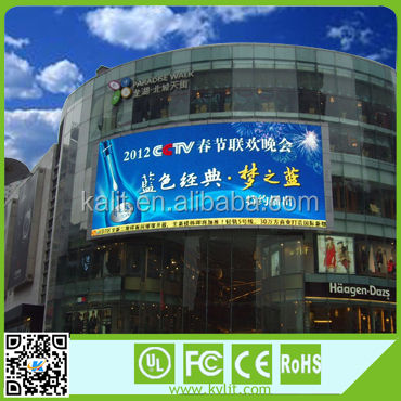 P10 Buiten LED Display Module 10 mm Pixel Pitch 10000cd/sqm