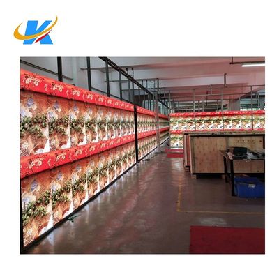 P10 Outdoor LED Billboard 6500cd/sqm Full Color Display