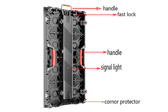 P1.9/P2.6 500*500/500*1000 mm LED-schermen voor binnenhuur voor podiumevenementen