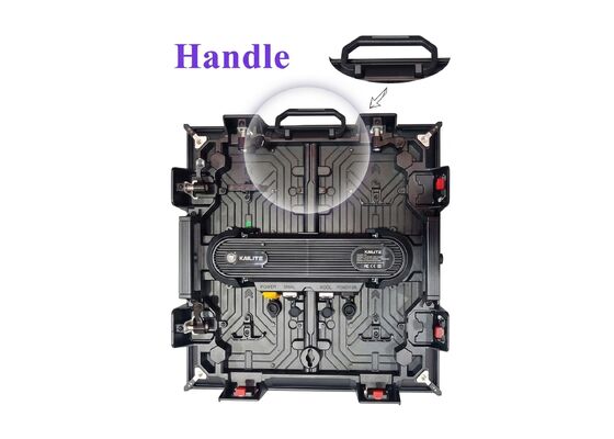 P1.95 Indoor Rental LED Screen 500x500mm Die-Cast Cabinet 3840Hz Front Service