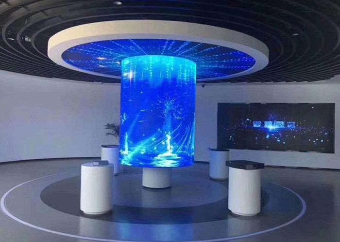 Energie - besparingsp2.5 P4 P5 RGB LEIDEN het Scherm Gebogen Ontwerp voor Reclame