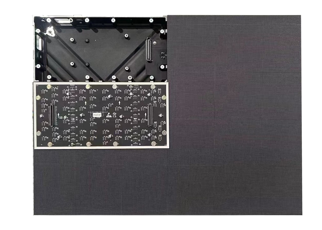 P1.25 Indoor RGB Led Screen 640*480mm Aluminium kast voor kerk met hub link