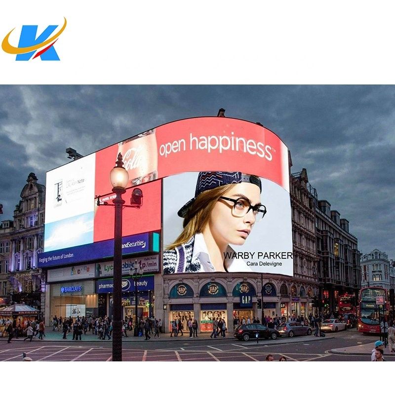 P10 Outdoor LED Billboard 6500cd/sqm Full Color Display