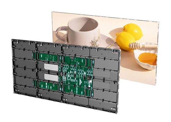 Nieuw ontwerp Ultra Thin 32mm Dikte Aluminium Indoor LED Video Wall